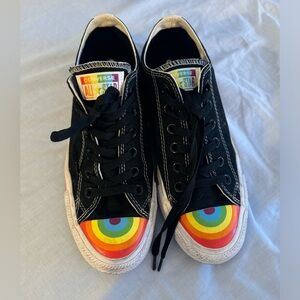 Custom Pride Converse Low Tops